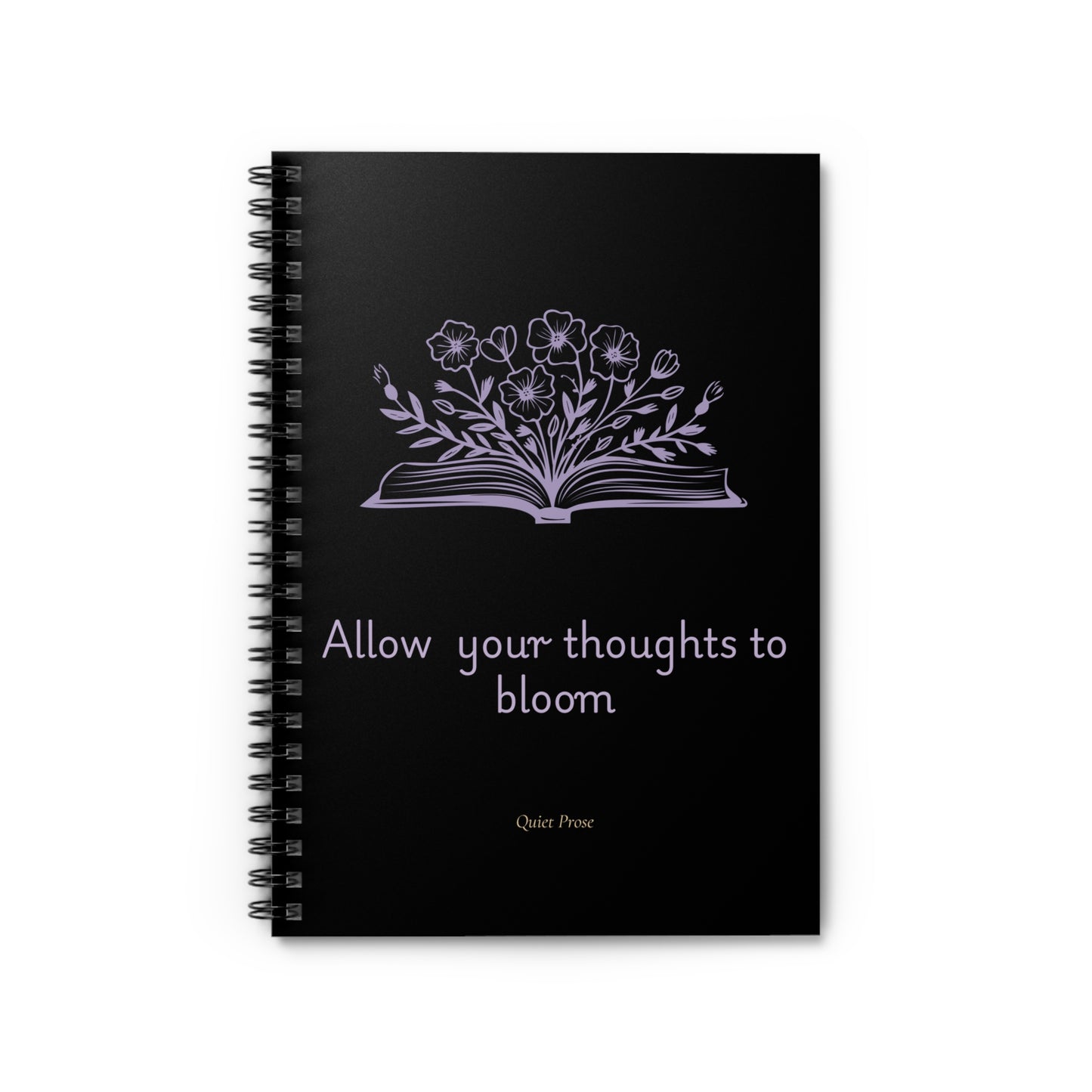 π Allow Your Thoughts to Bloom β Compact Floral Journal (6" x 8")