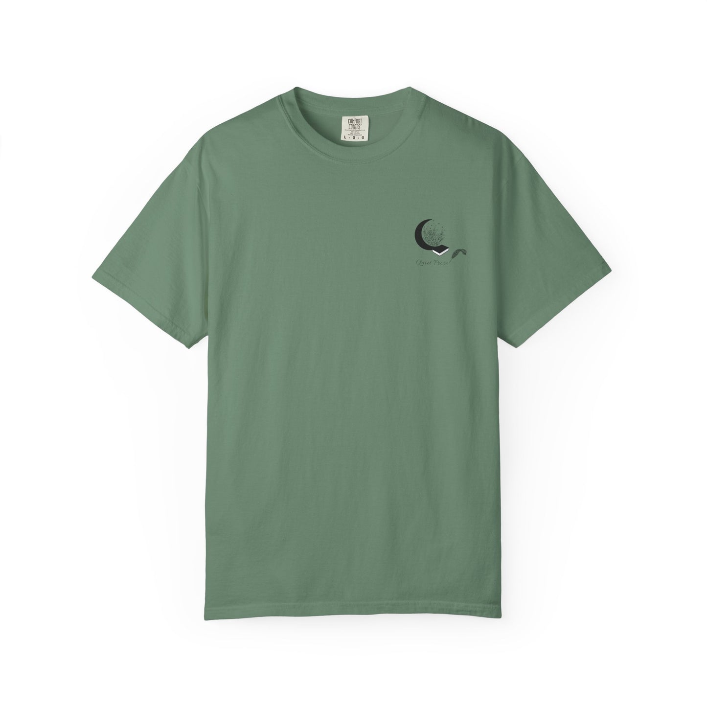 Quiet Prose Logo T-Shirt – Unisex Comfort Colors Tee for Writers & Readers
