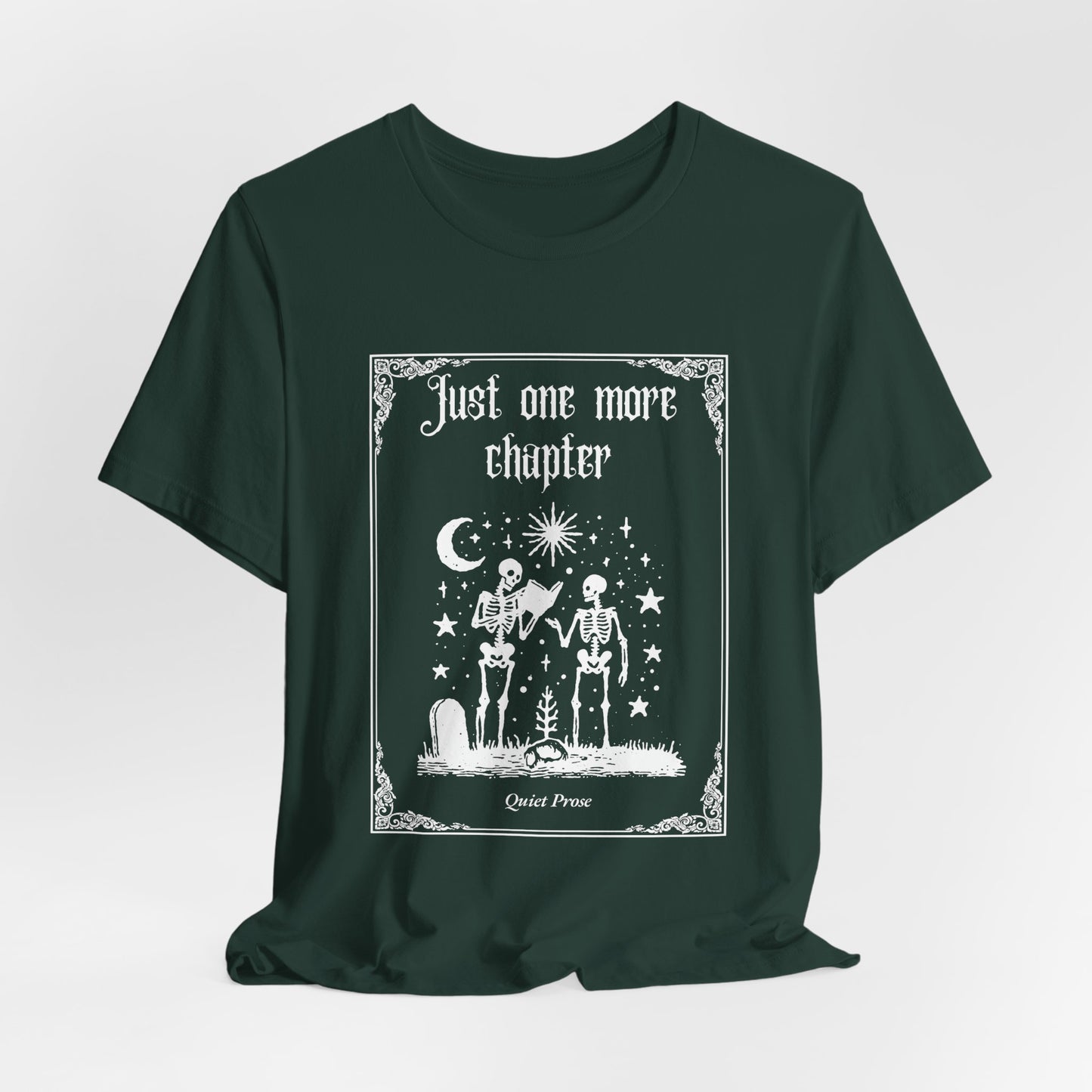 Just One More Chapter Tee - Book Lover Shirt, Reader Gift, Gift for Bookworms
