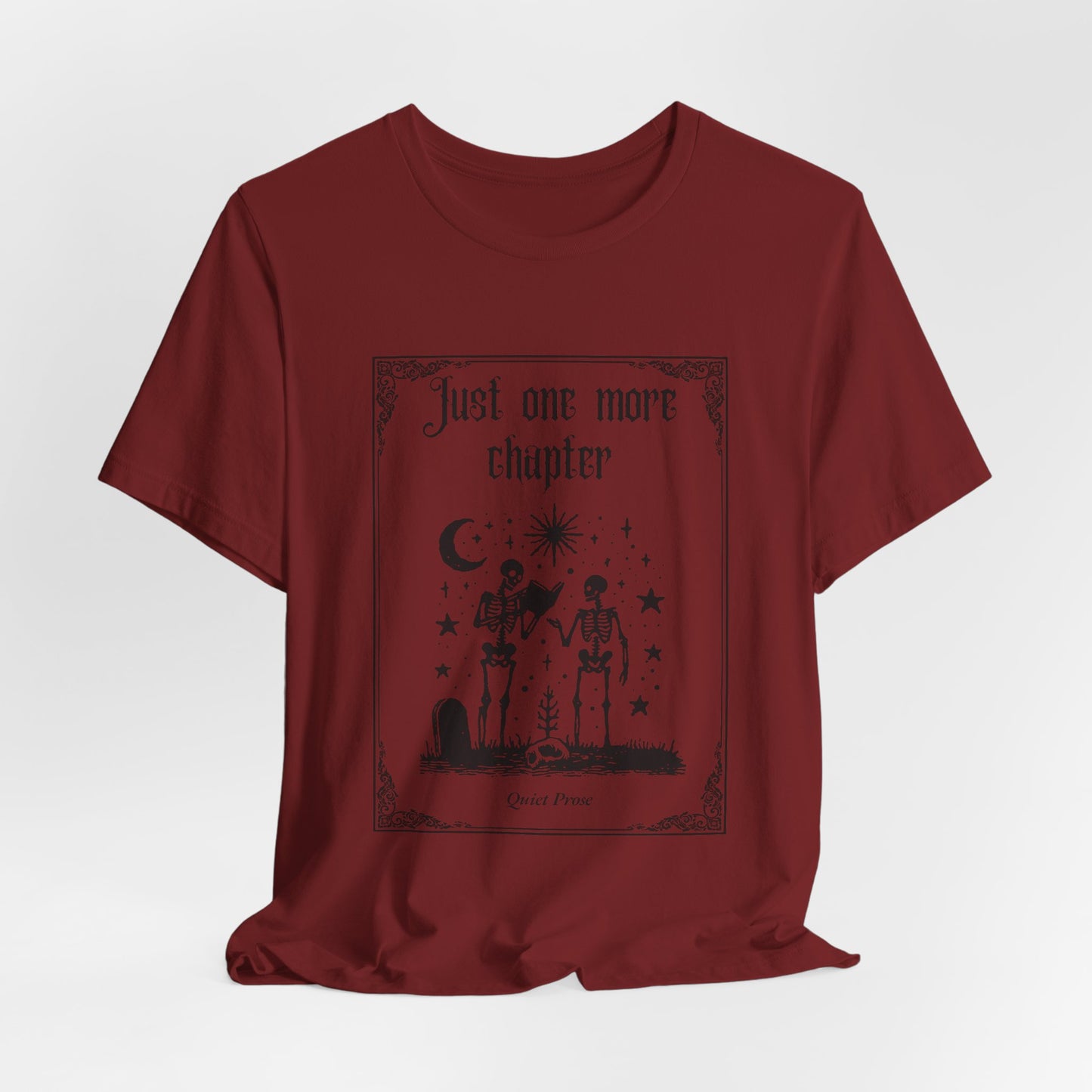 Just One More Chapter Tee - Book Lover Shirt, Reader Gift, Gift for Bookworms